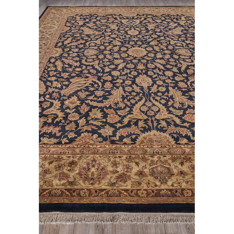 Moghul One-of-a-Kind 14'2" X 18'2" Hand Knotted Area Rug