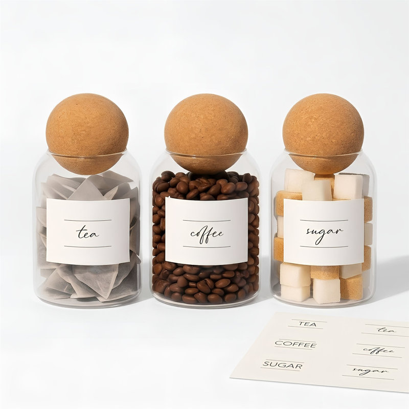 Glass Jar - Set of 3