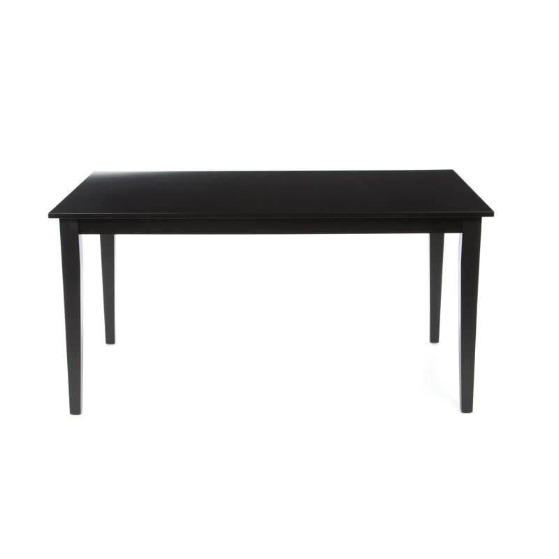 Table de salle à manger Vivien, Noir