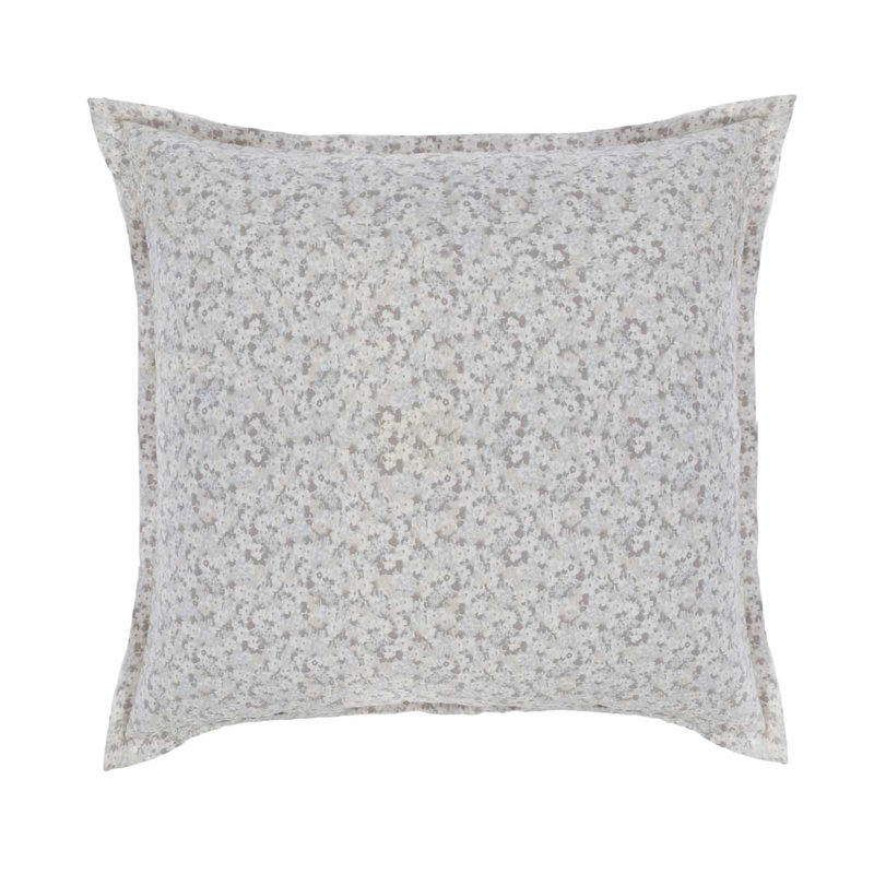 June Cotton Buttons Sham, Euro