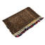 Wool Geometric Area Rug in Beige