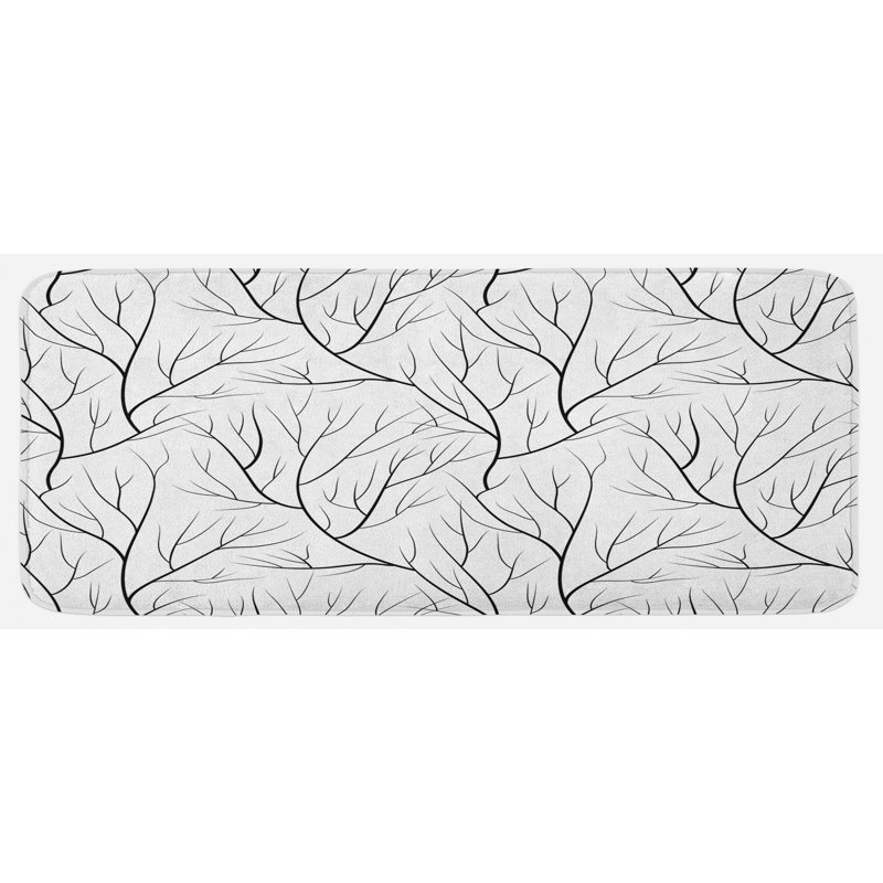 Rustic Polyester Kitchen Mat