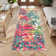Jizell Washable Abstract Indoor Rug