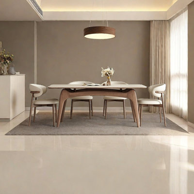 Simple Rock Slab Dining Table