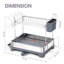 Laurena Stainless Steel Dish Rack