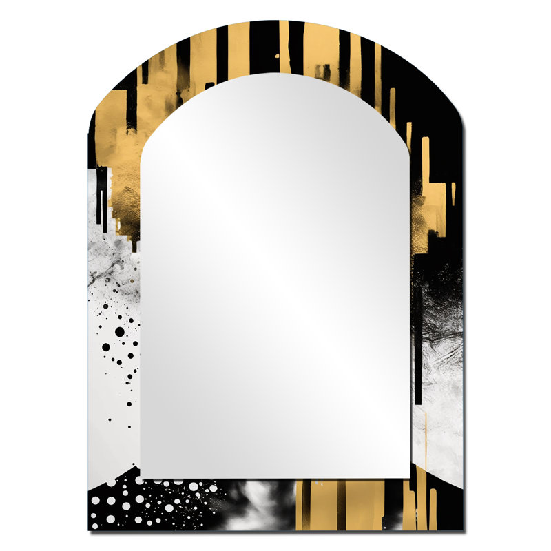 Miroir mural Golden Mid, 34 po x 25 po