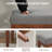 44" W Linen Upholstered Bench with Solid Wood Legs-1358948291