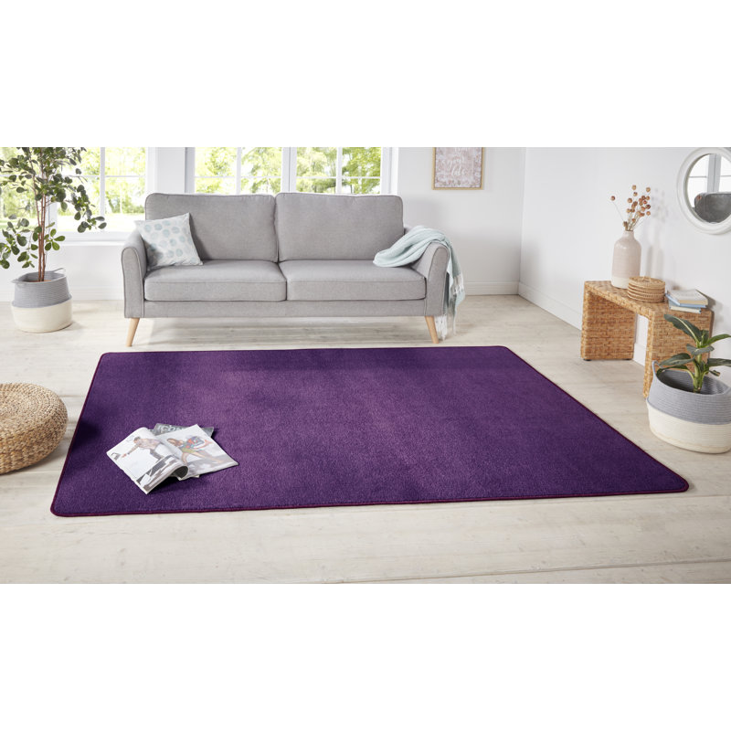 Tufted Purple Rug, Rectangle 200 x 300cm