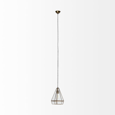 Luminaire suspendu géométrique 1 lumières simple Dehaan