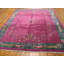 Tapis art floral antique chinois
