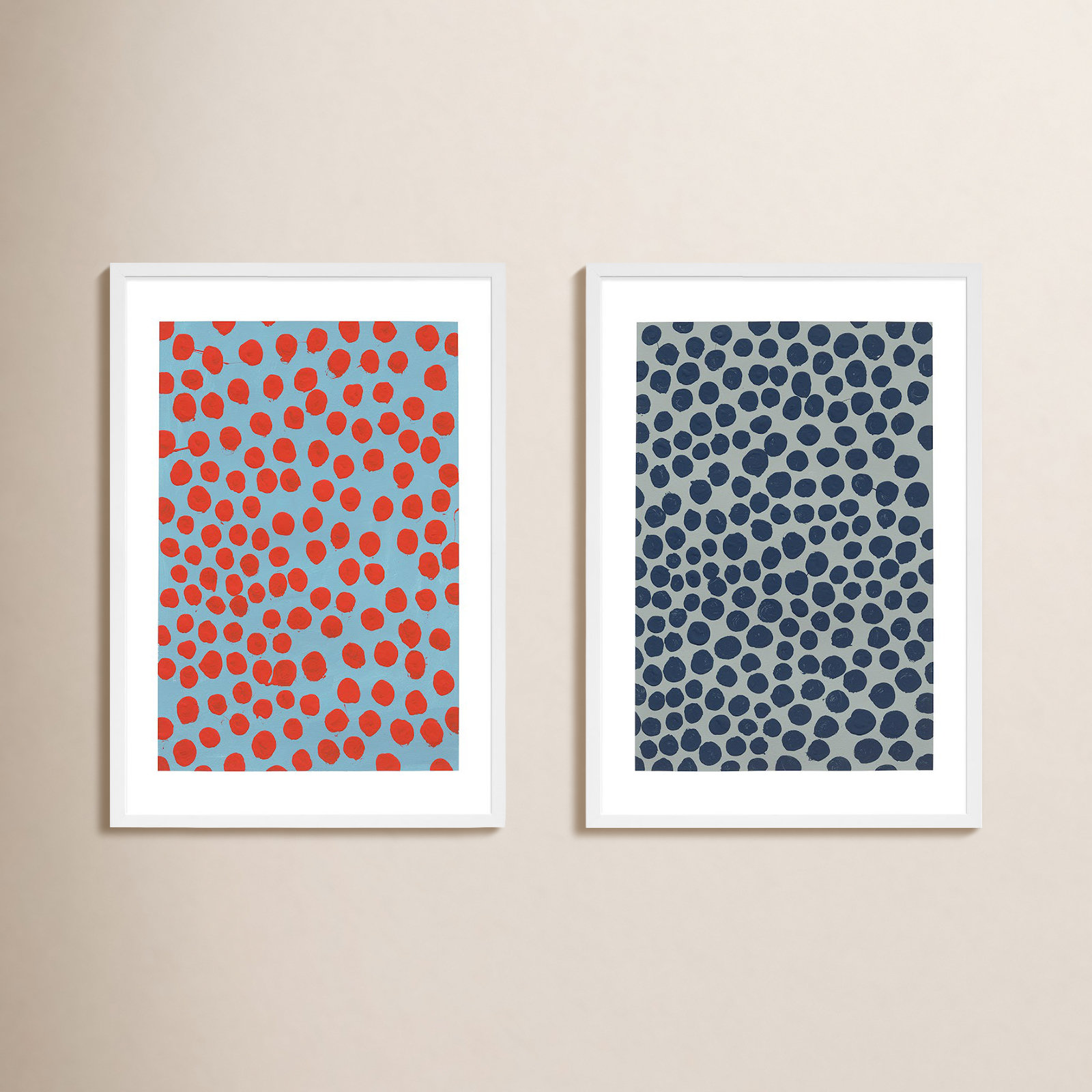 Affinity 2 by Michela Sorrentino, 20" H x 14" W x 1.25" D, White