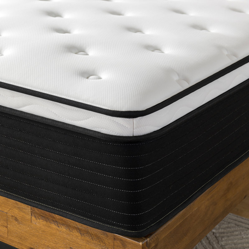 Matelas à ressorts mi-ferme 13 po Zinus, Grand lit