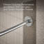 Expanse 76" Curved Fixed Shower Curtain Rod-93591687