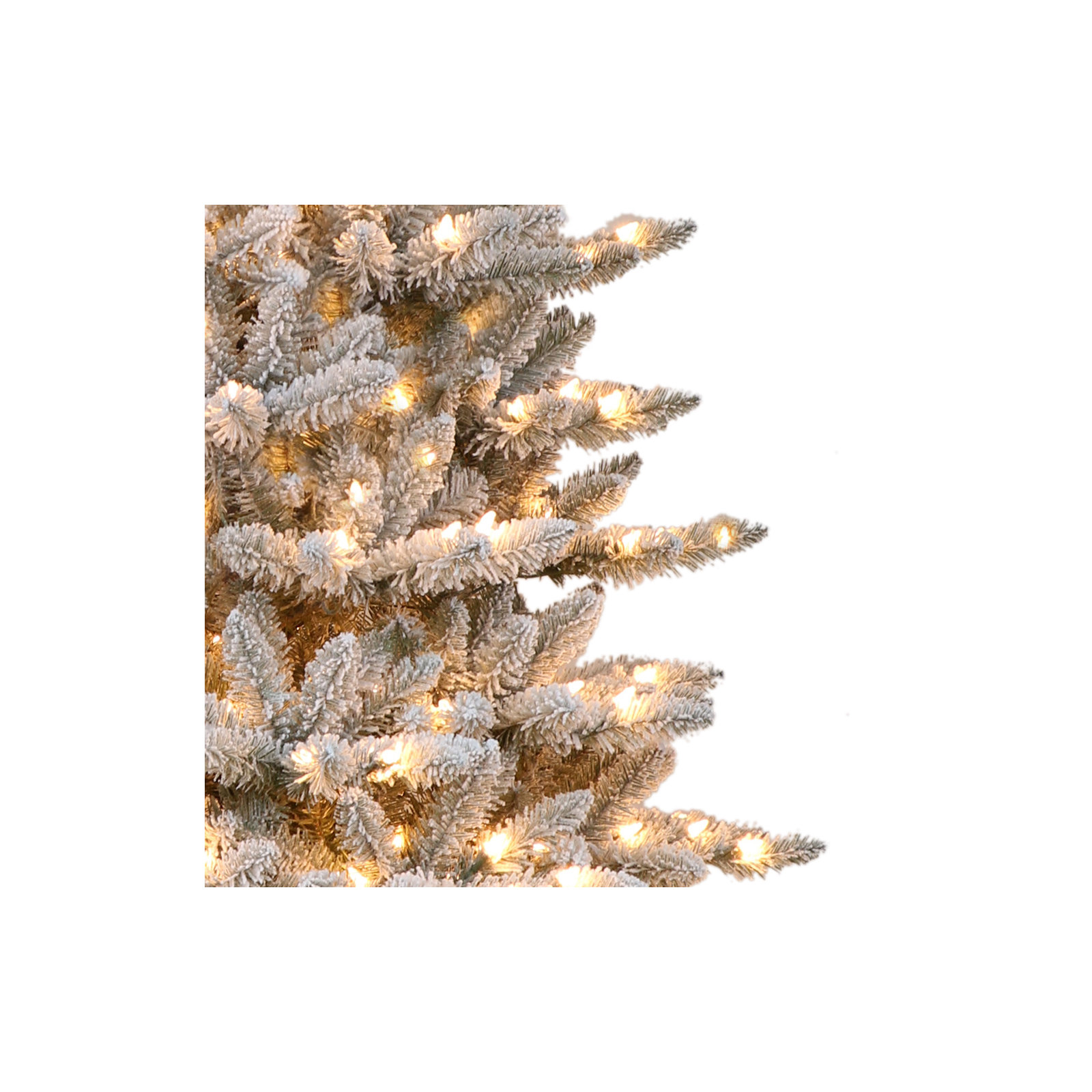 Lighted Artificial Christmas Tree, 7.5'