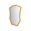 Arch Iron Framed Wall Mirror