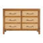 Commode double 6 tiroirs Trey