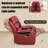 Ambridge Air Leather Manual Rocker Recliner-106891615