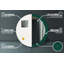 Huldar Glass Flat Wall Mirror-581288178