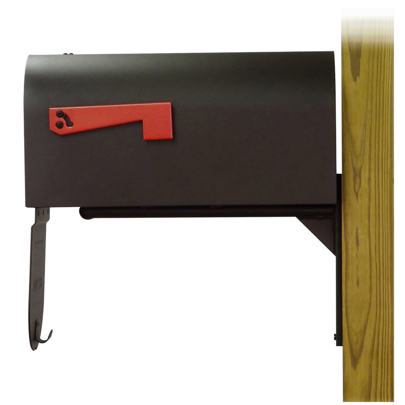 Titan Steel Post Mounted Mailbox