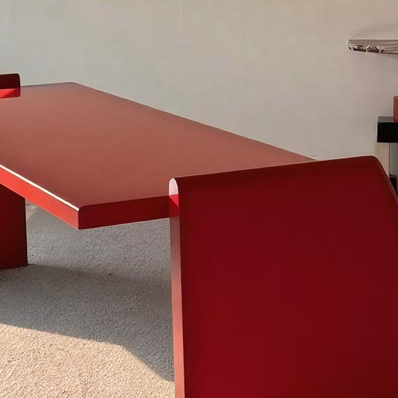 Bureau d'écriture Creative Red Alien, H 28,34 po x l 62,99 po x P 23,62 po