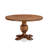 7-piece Mid-century Dining table set consists of a Kitchen Table and 6 Platinum Gray Polyester Fabric Dinner Chairs with Button Tufted Back - Antique Walnut Finish-1976880622-1976880619