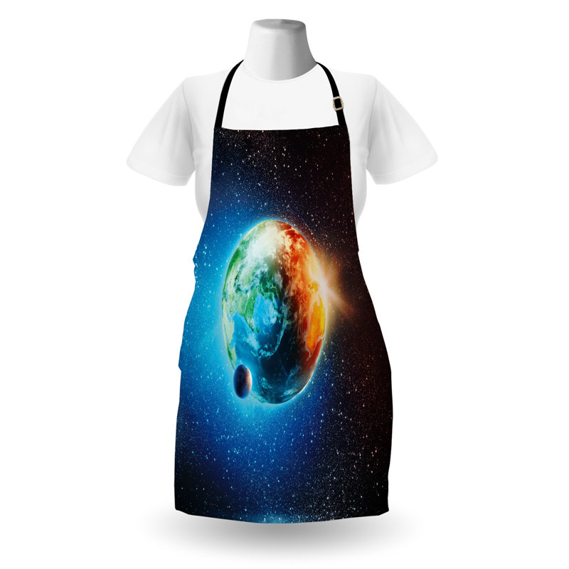 No Pattern Bib Apron