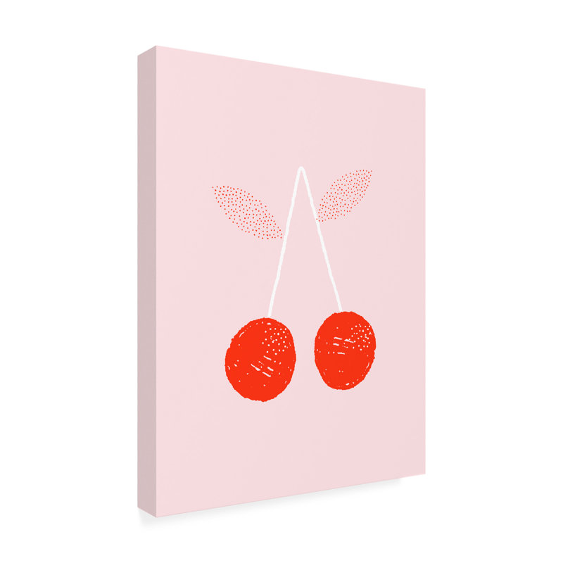 «Cherries on Canvas» par Aislinn Simmonds, reproduction, H 47 po x l 35 po x P 2 po