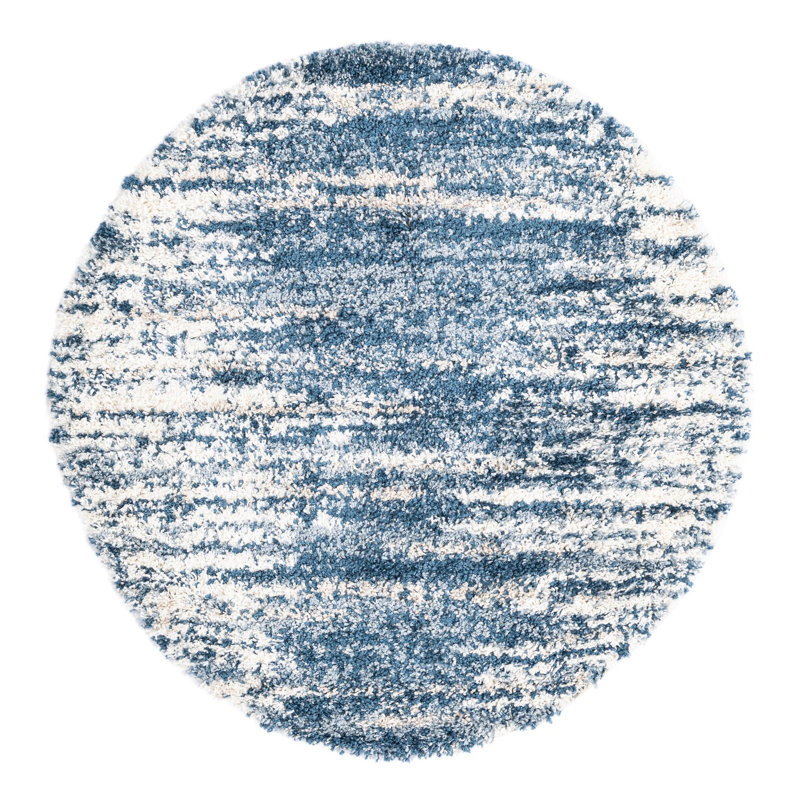 Knupp Abstract Indoor Rug, Round 5'3"