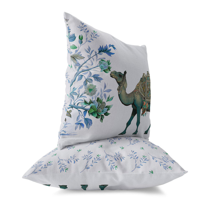 Coussin Camel, 16 po x 16 po
