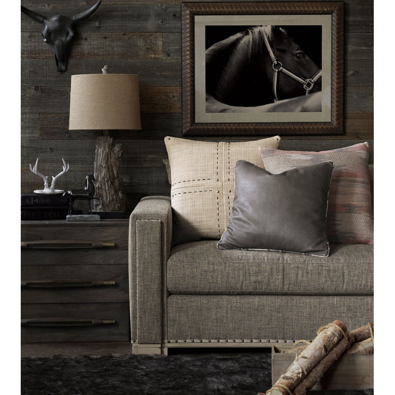 Appliqued Down Throw Pillow, Gilmer Brulee