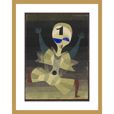 «Runner at the But (Läufer am Ziel)» par Paul Klee, impression giclée encadrée