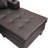 Sectional Sofa Set For Living Room With L Shape Chaise Lounge ,Cup Holder And Left Or Right Hand Chaise Modern 4 Seat (Chocolate Brown)-1387201610