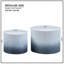 Ensemble de tables d'appoint / de table basse / d'appoint en bois aggloméré 2P - moderne - blanc / noir-129581666