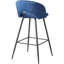Hollydale Upholstered Counter Stool with Metal Frame-877019955