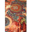 Tapis unique rouge / bleu / brun 6 pi 6 po x 9 pi 8 po Mamluk