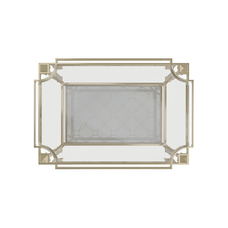 Glass End Table