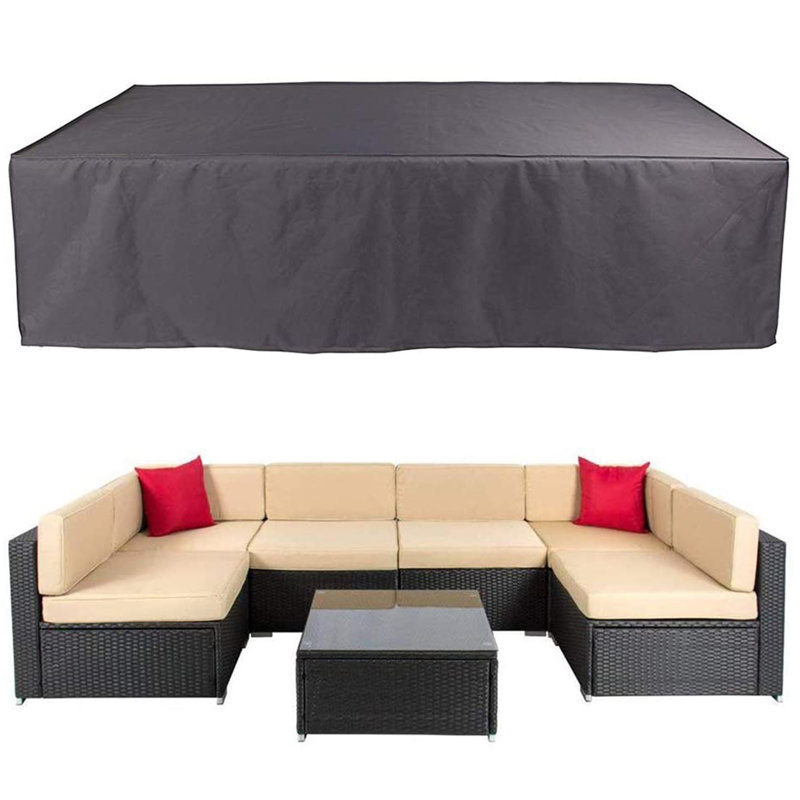 Karlstad Outdoor Cover, 29" H x 128" W x 83" D