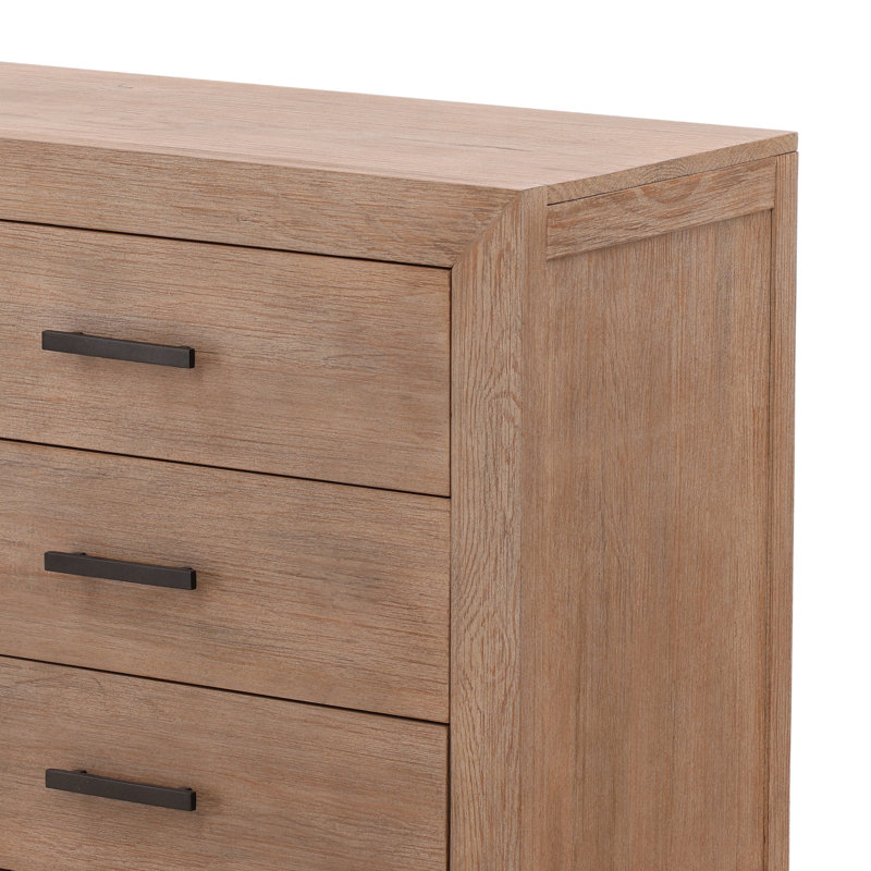 Emmalyn 6-Drawer Dresser, Light Warm Wash