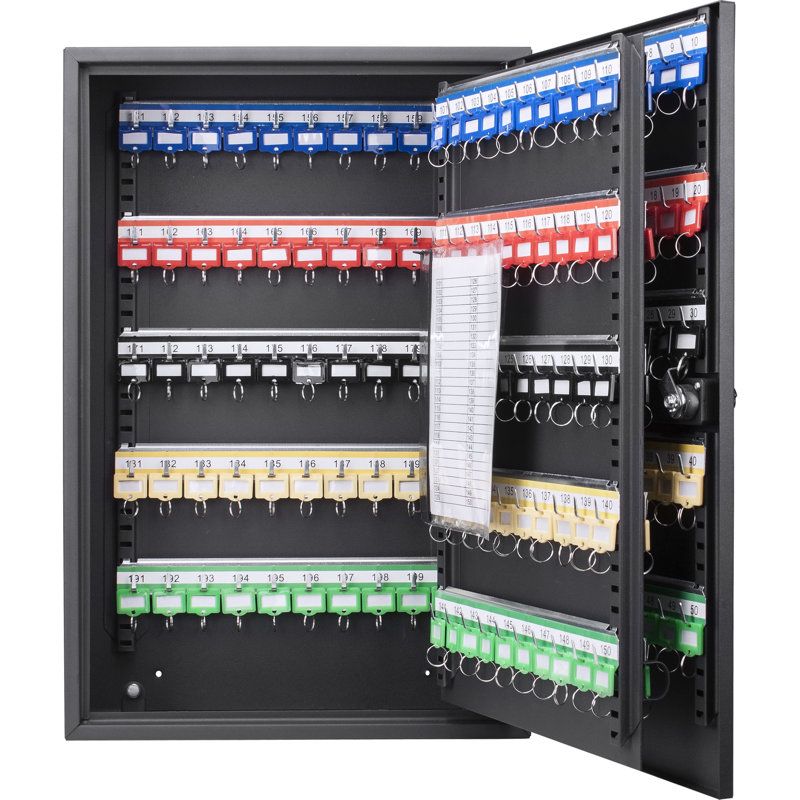Armoire 200 clés à clé réglable avec serrure à combinaison