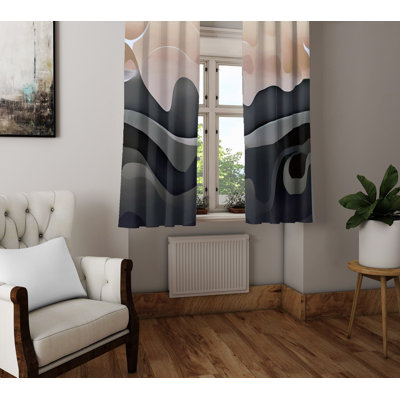 Dayden Semi Sheer Curtain Pair