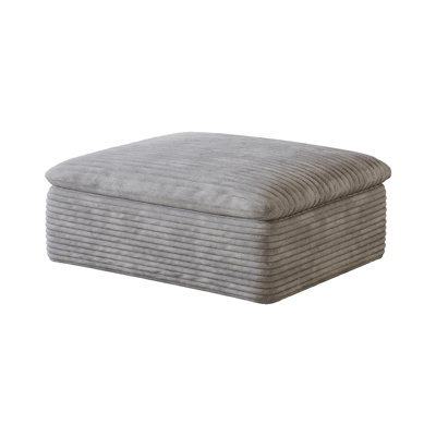 1 Ottoman,Grey