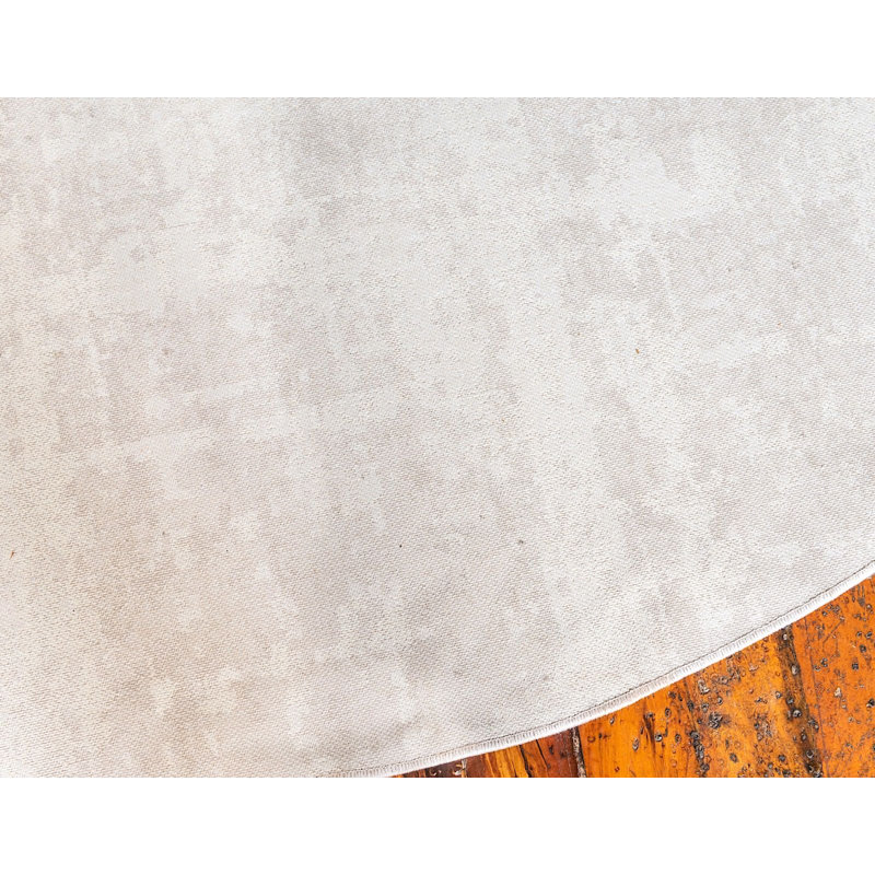 Heights Abstract Indoor Rug, Round 8'