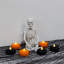 Citrouilles lumineuses à piles - 6 pièces