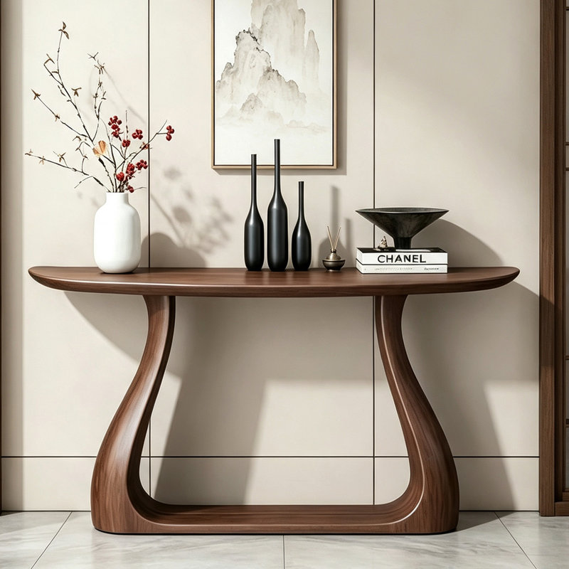 Console New New, 34.6" H x 63" W x 11.8" D