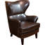 Fauteuil à oreilles Barnard-107541349