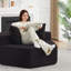 Chaises d'appoint modernes, 54 po Chenille