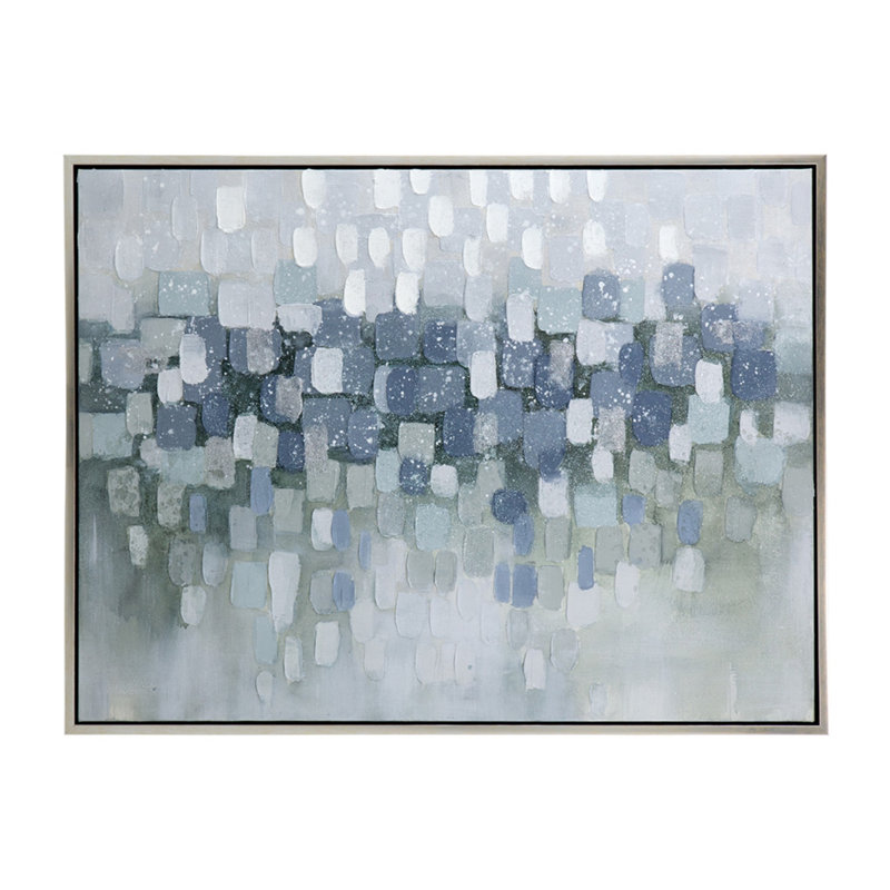 Large Landscape, peinture à l'huile sur cadre