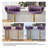 Christal Swivel Upholstered Adjustable Height Counter Stool-93480938-90489182