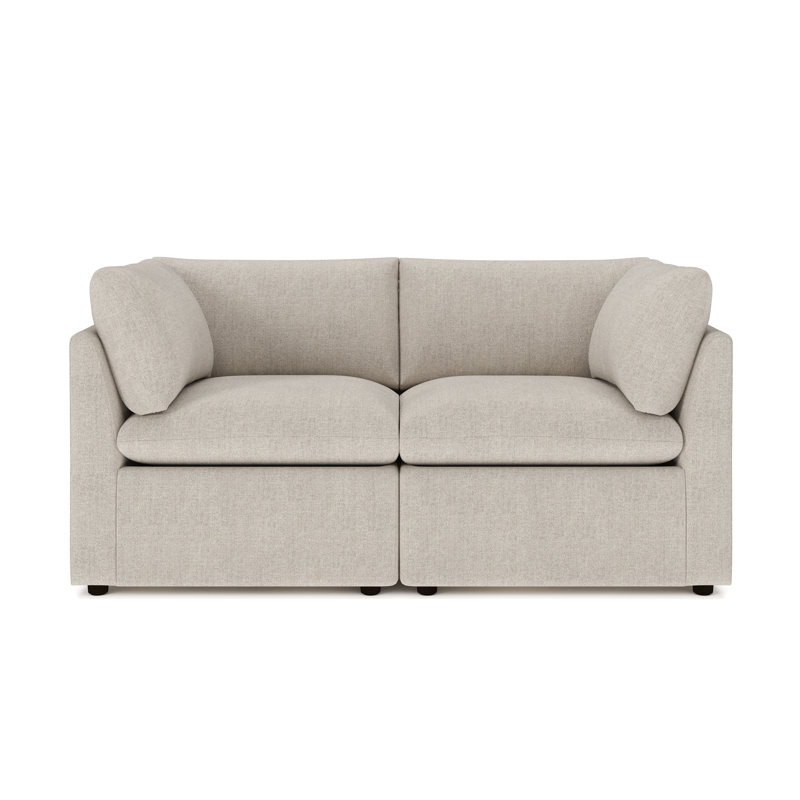  Canapé modulaire 68 po Kallie, Ficelle Monique
