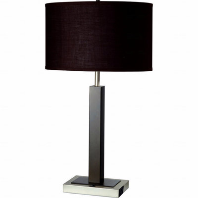 Table Lamp  - 30" Tall Metal And Polyresin Material